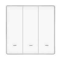 Interruptor  smart bat. 3v, 3 tecla, ble+sigmesh myhouse x bc